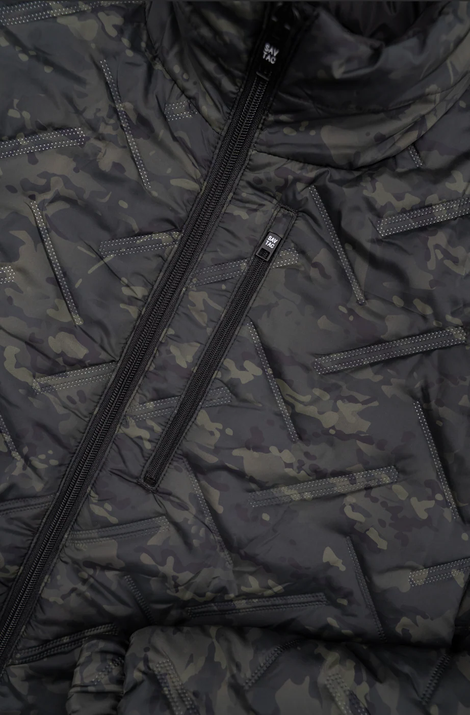 STMC® Black Camo Reversible Woobie Jacket - Image 3