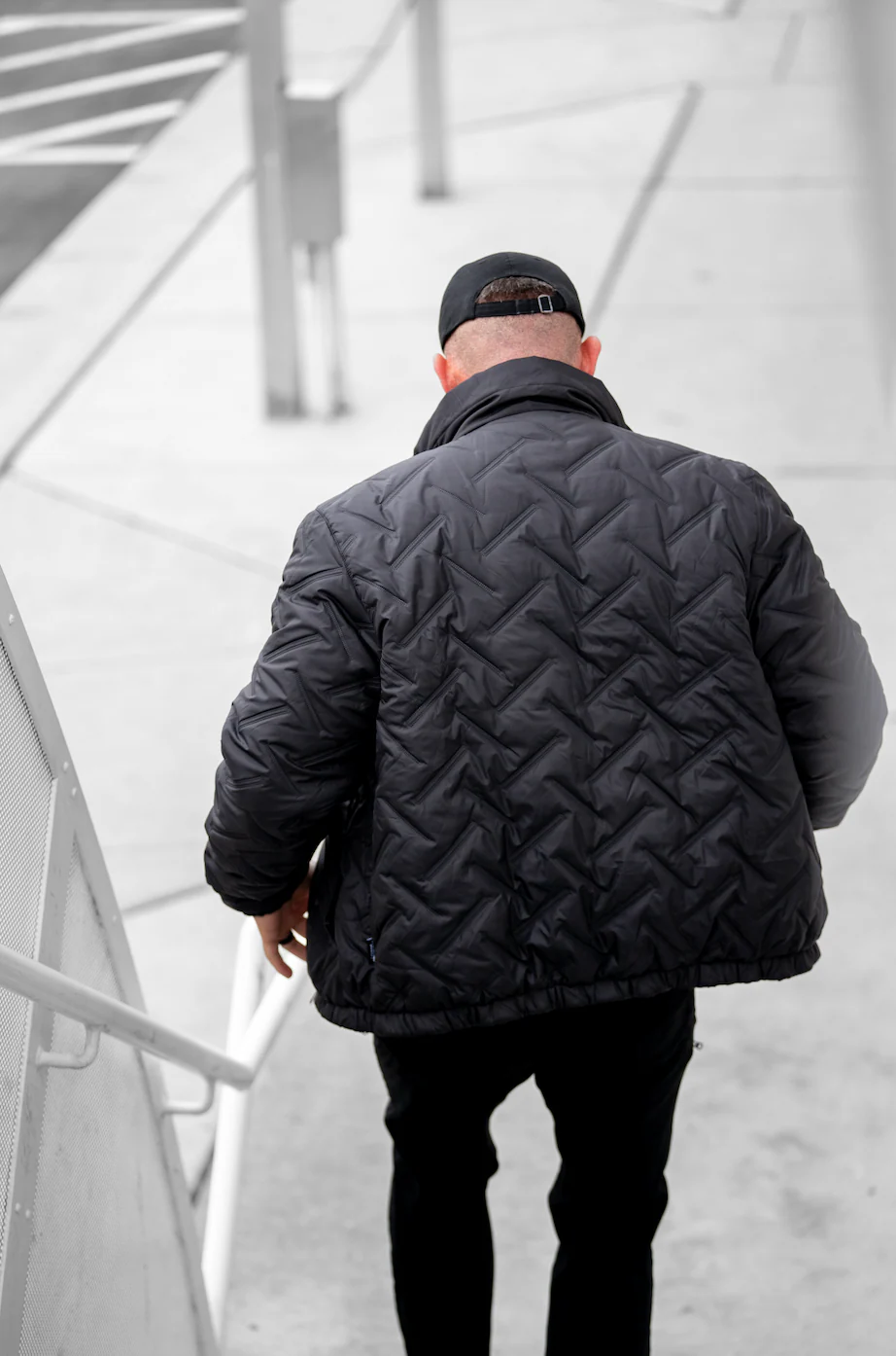 STMC® Black Camo Reversible Woobie Jacket - Image 8