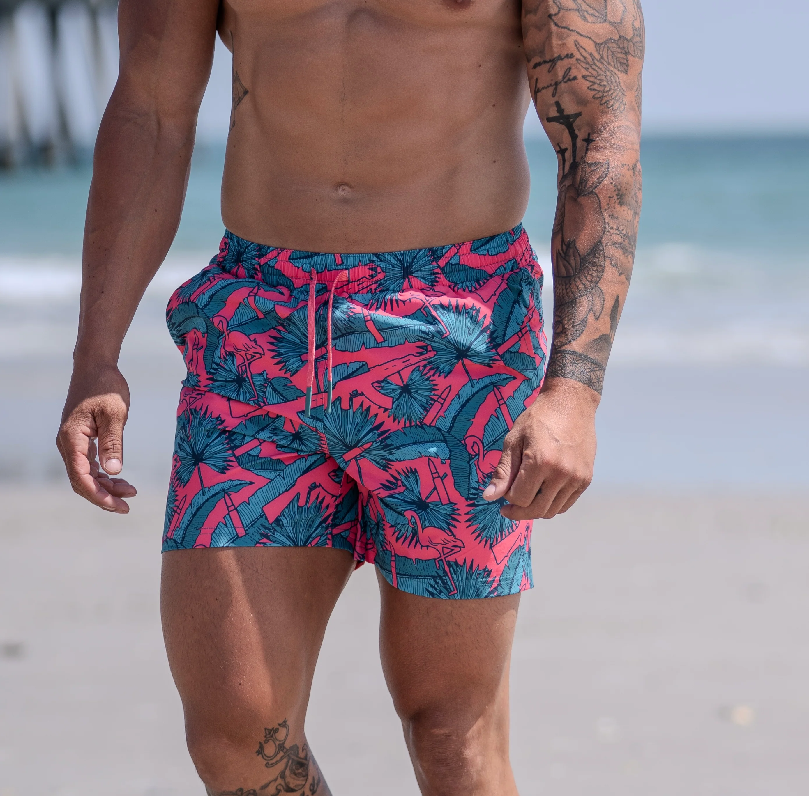 Swim Trunks - AK Tropical - Image 2