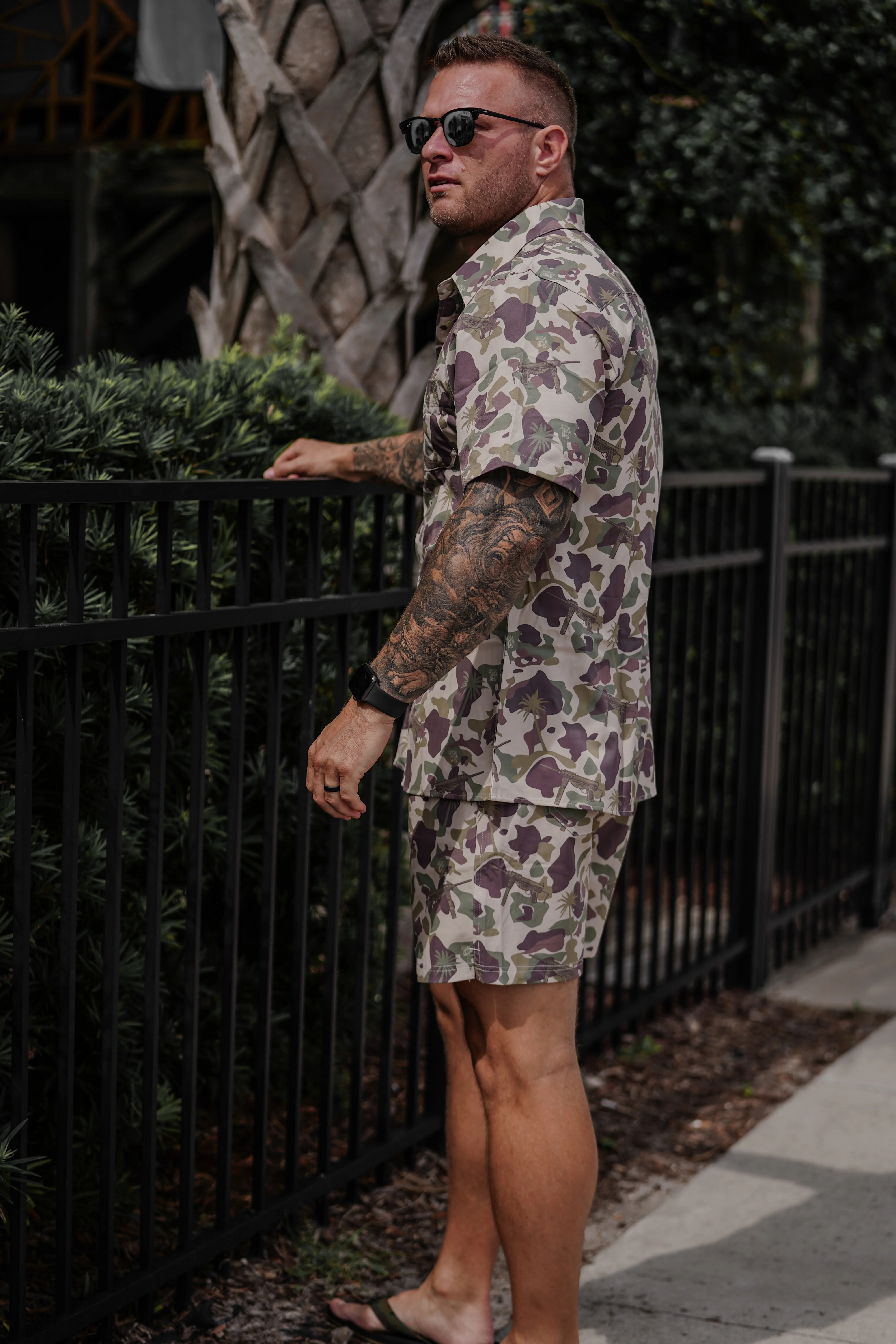 Tropical Frogskin Button-up - Image 3