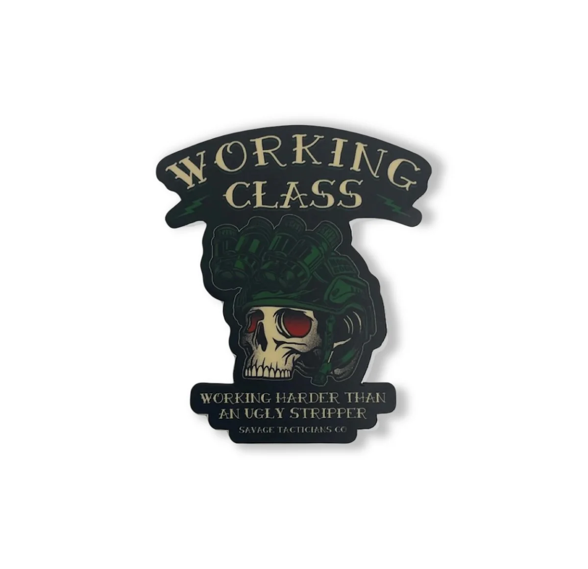 Working Class Sticker